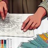 Illustration of textile design